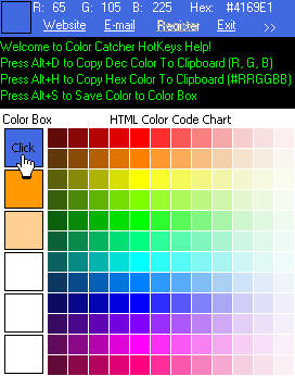 ColorCatcher Screenshot