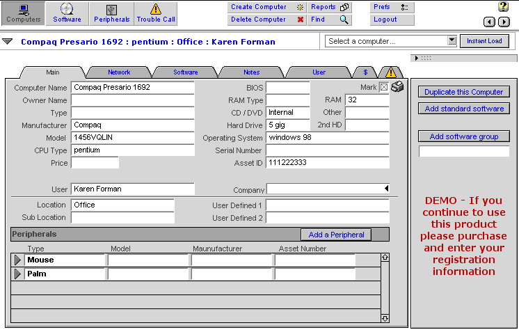 Computer Admin Pro Screenshot