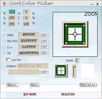 Cool Color Picker Screenshot