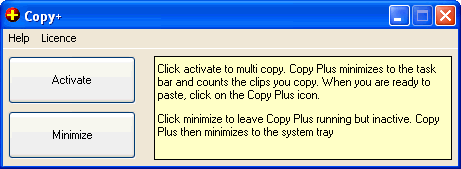 CopyPlus Screenshot