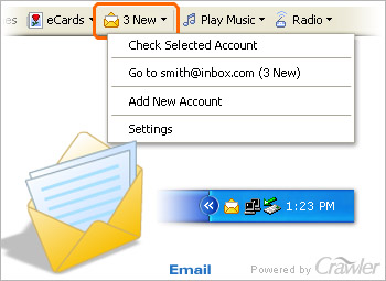 Crawler Email Notifier Screenshot
