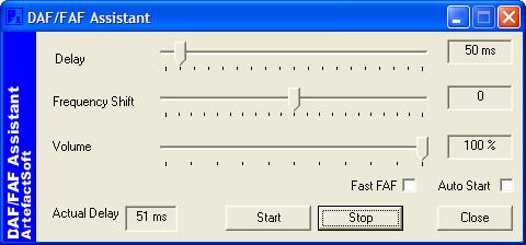 DAF/FAF Assistant for Windows Screenshot