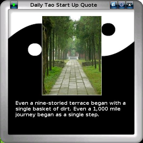Daily Tao Quote Screenshot
