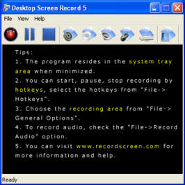 Desktop Screen Record Screenshot
