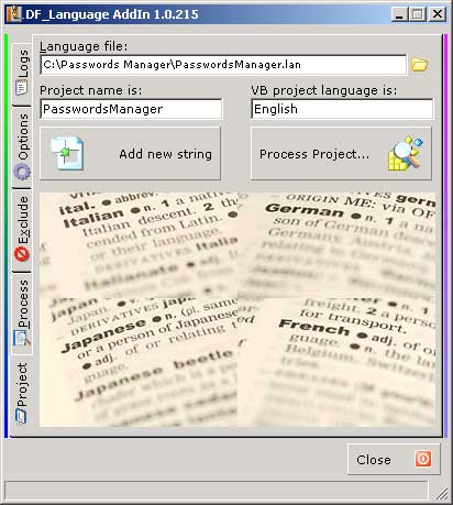 DF_Language Screenshot