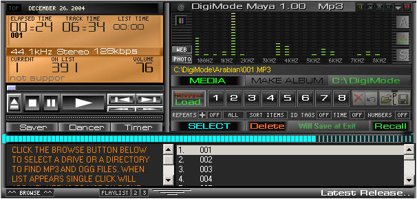 DigiMode Maya Screenshot