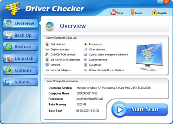 Driver Checker Screenshot