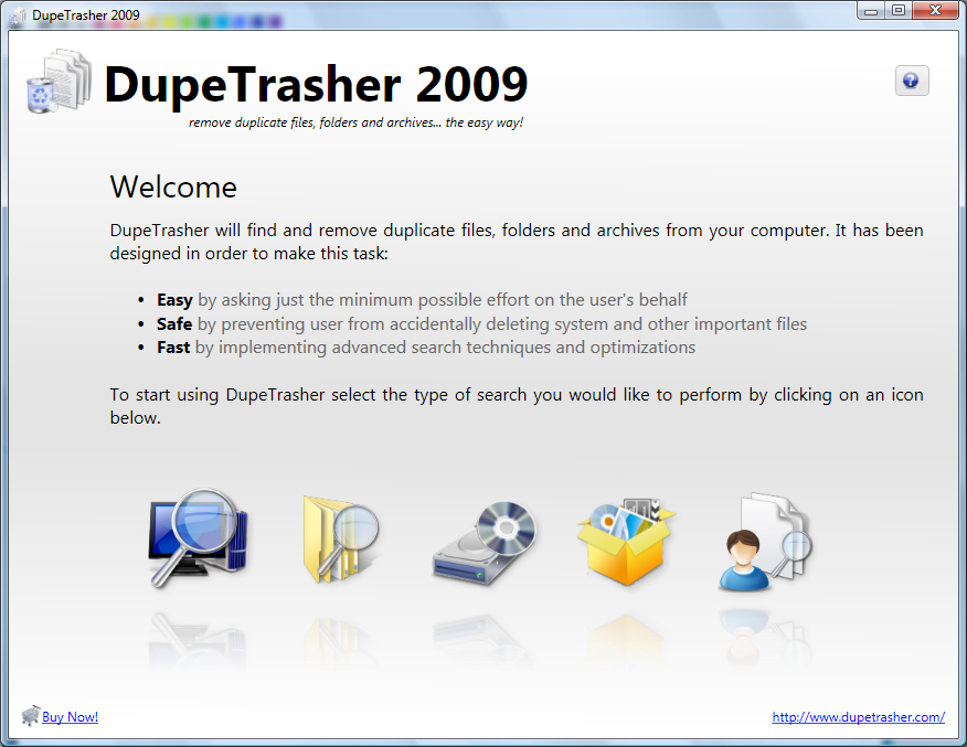 DupeTrasher Screenshot