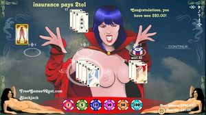 Erotic Girl Blackjack Screenshot
