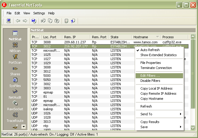 Essential NetTools Screenshot
