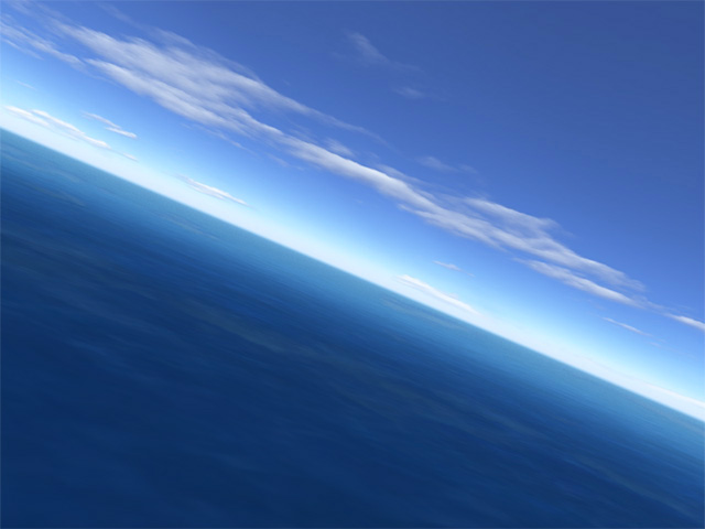 Flight over sea Screenshot