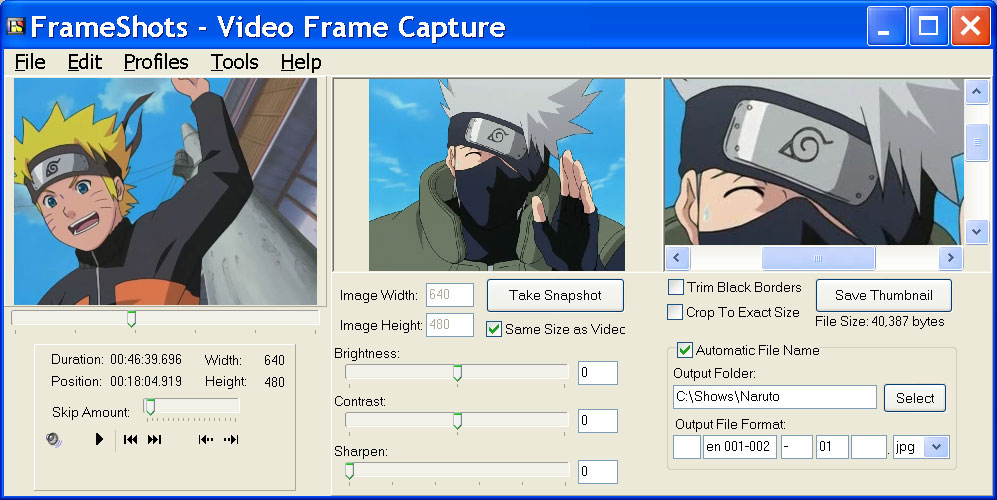 FrameShots Screenshot