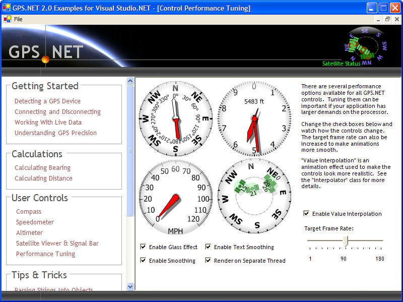 Garmin Phase Output Plug-In for GPS.NET Screenshot