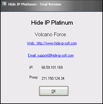 Hide IP Platinum Screenshot