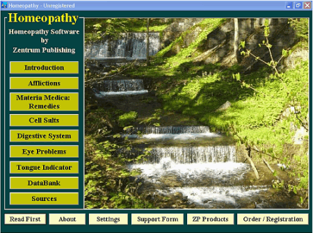 Homeopathy Screenshot