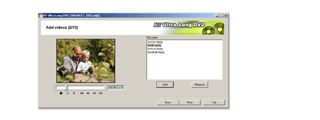 HT Ultra Long DVD Screenshot