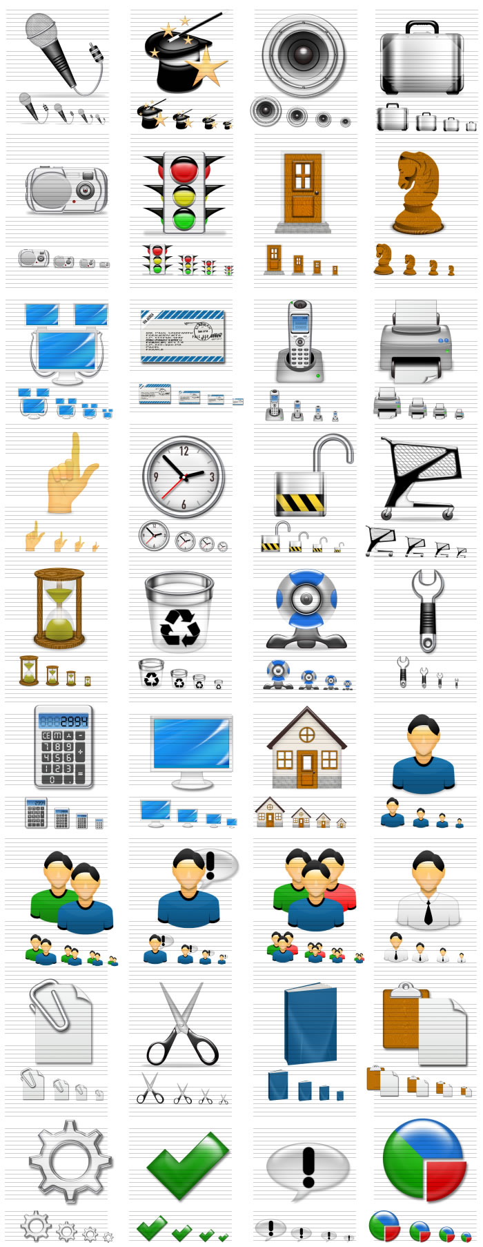 Iconshock Impressions - Professional icons for your software and web Screenshot
