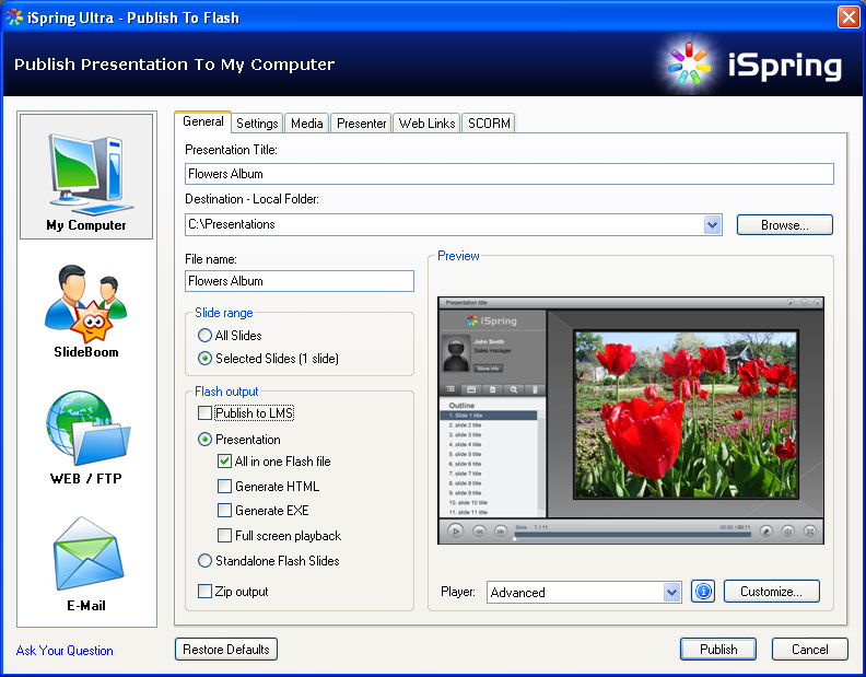 iSpring Ultra Screenshot