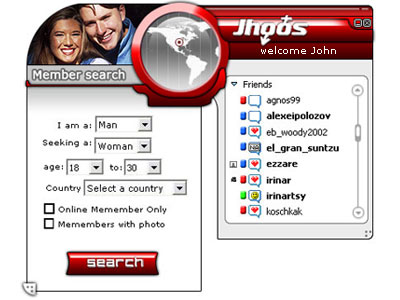 Jhoos free online dating service Screenshot