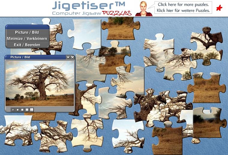 Jigetiser(tm) - Africa 1 Package Screenshot