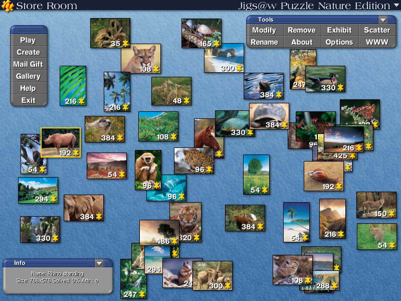 Jigs@w Puzzle Nature Edition Screenshot