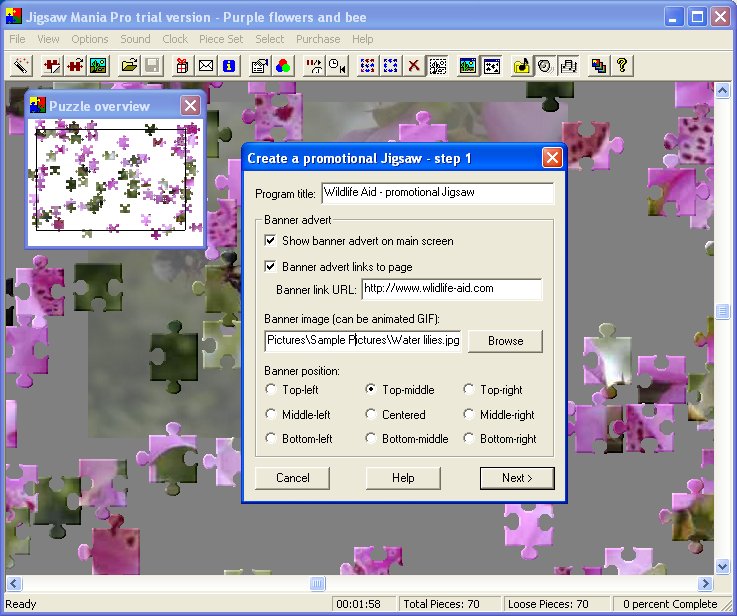 Jigsaw Mania PRO Screenshot
