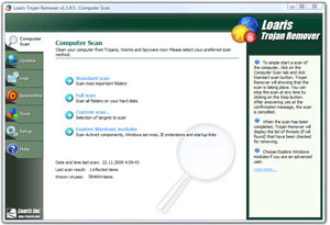 Loaris Trojan Remover Screenshot