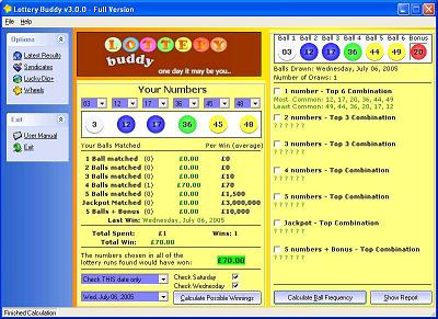 Lottery Buddy Screenshot
