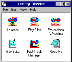 Lottery Director Professional Screenshot