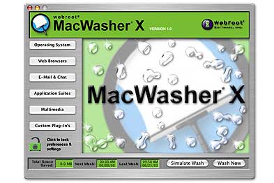 MacWasher X Screenshot