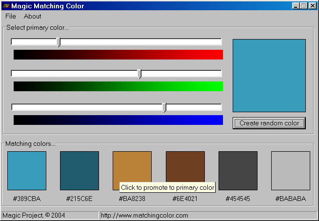 Magic Matching Color Screenshot