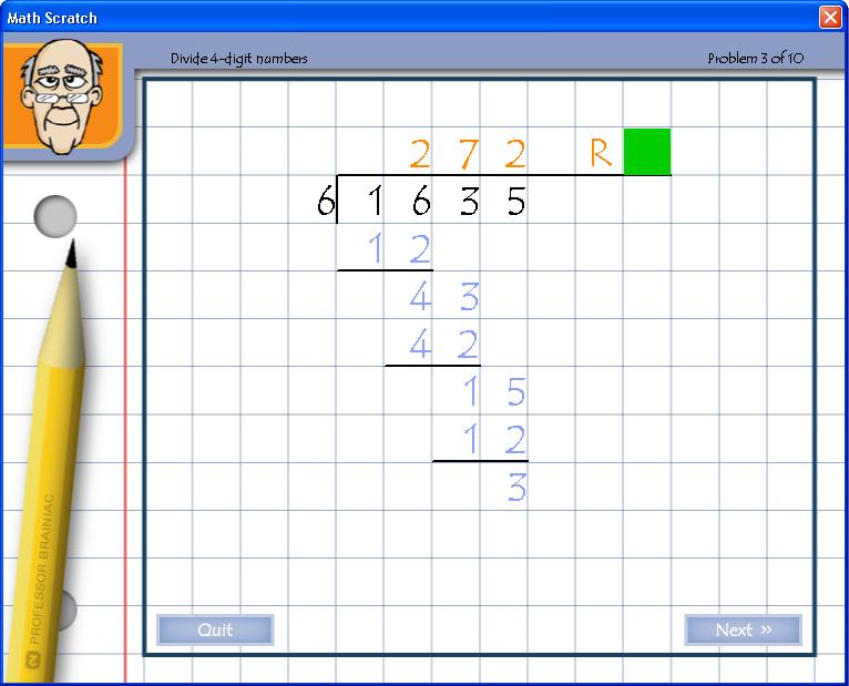 Math Scratch Screenshot