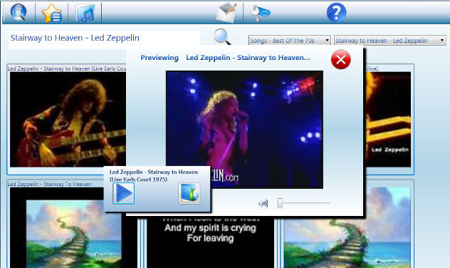 MP3 Downloader Screenshot