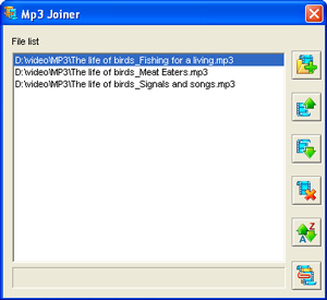 MP3 Joiner Screenshot
