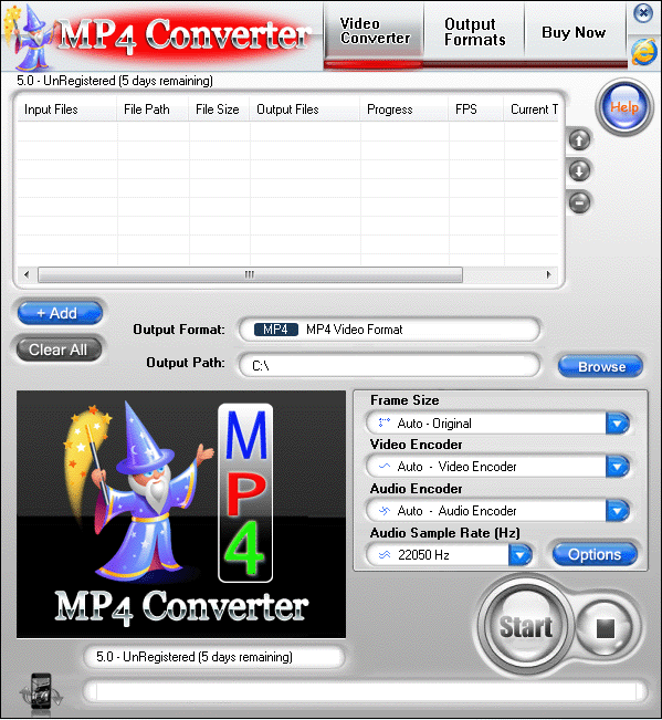 MP4 Converter Screenshot