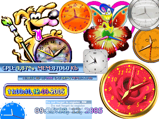 NM Clock Reminder Screenshot