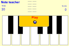 Note teacher ear game Screenshot