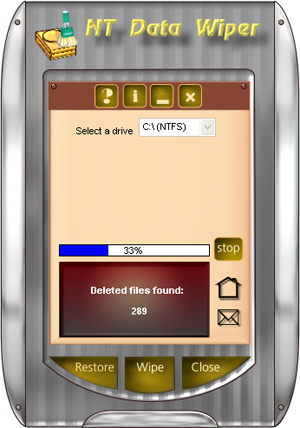 NT Data Wiper Screenshot