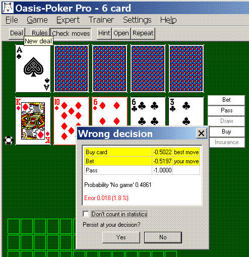 Oasis-Poker Pro Screenshot