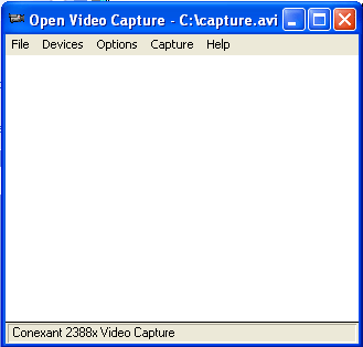 Open Video Capture Screenshot