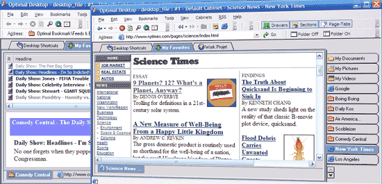 Optimal Desktop -Mobile Edition Screenshot