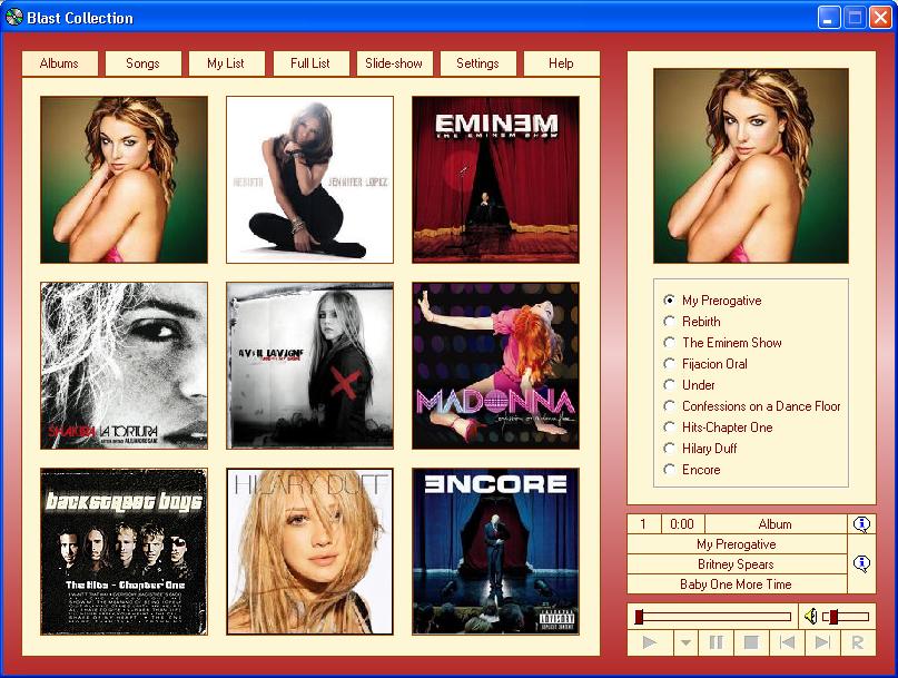Organizer MP3 Screenshot