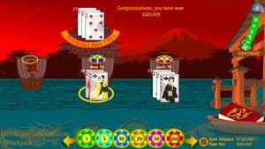 Osaka Blackjack Screenshot