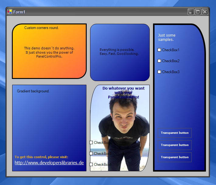 PanelControlPro FreewareVersion Screenshot