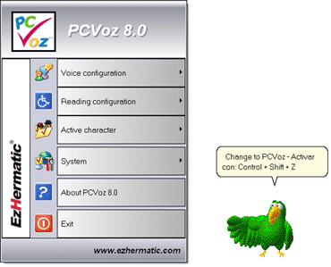 PCVoz Screenshot