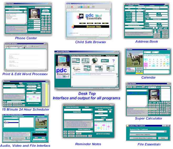 pdc Essentials Me-1 Business and Home Organizer Screenshot