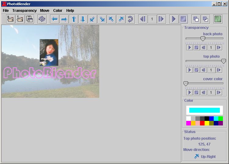 PhotoBlender Screenshot