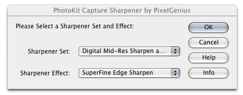 PhotoKit Sharpener Screenshot