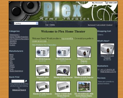 Plex Home Theater Systems Screenshot
