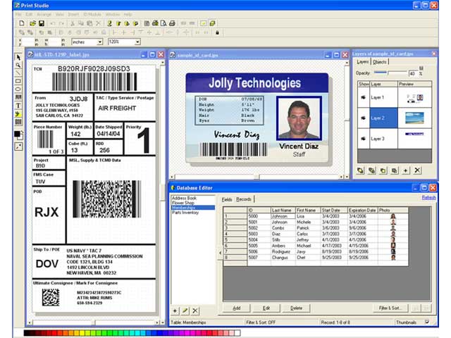 zebra badge printing software